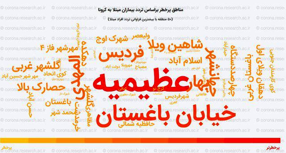 این مناطق کرج کرونایی هستند!
