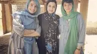 الیکا عبدالرزاقی در کنار دوستانش + عکس