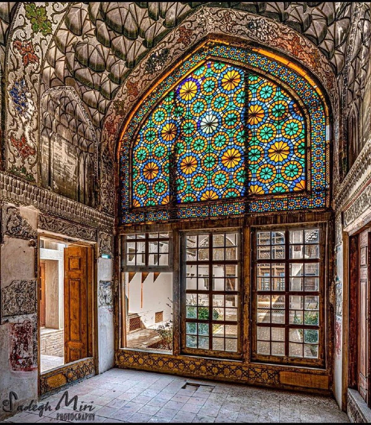 
معماری زیبای خانه‌ دکتر فاطمی در نایین+عکس
