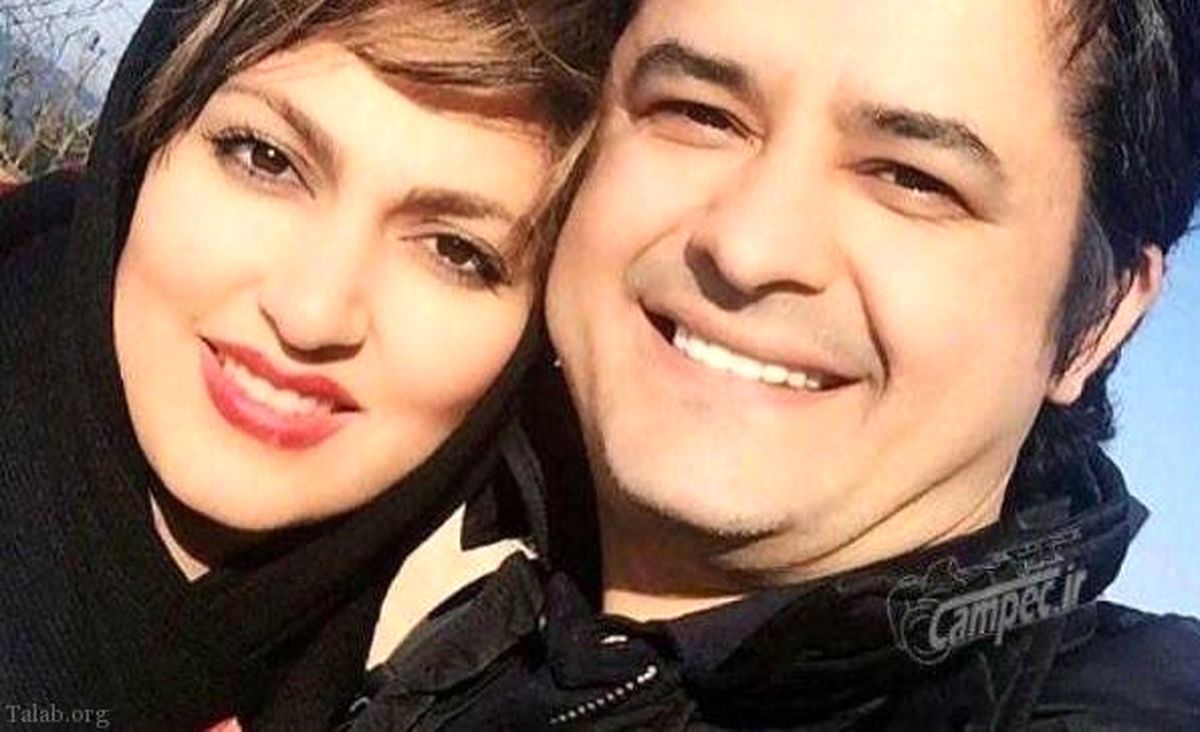 عکس عاشقانه مجری هوش برتر و همسرش