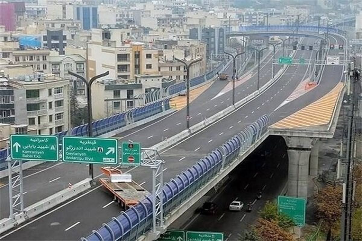 این مسیر در تهران امشب مسدود است
