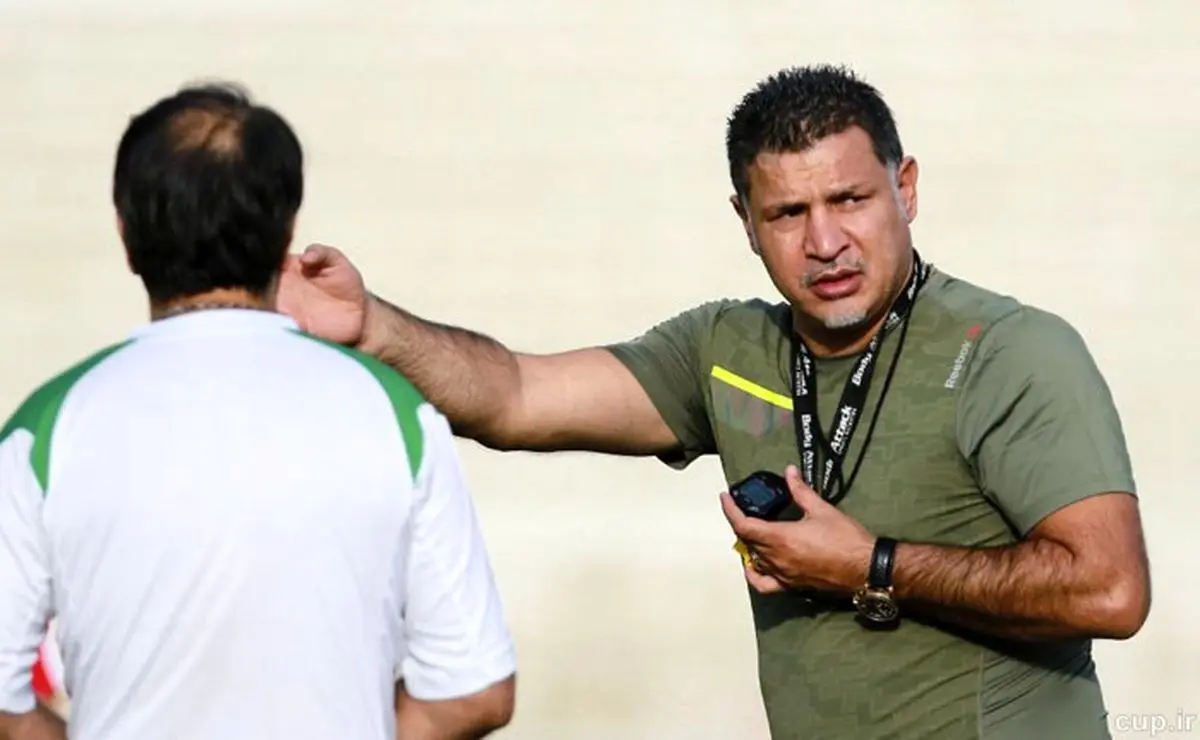 دایی:من نمی توانم بازیکنانم را تهدید کنم