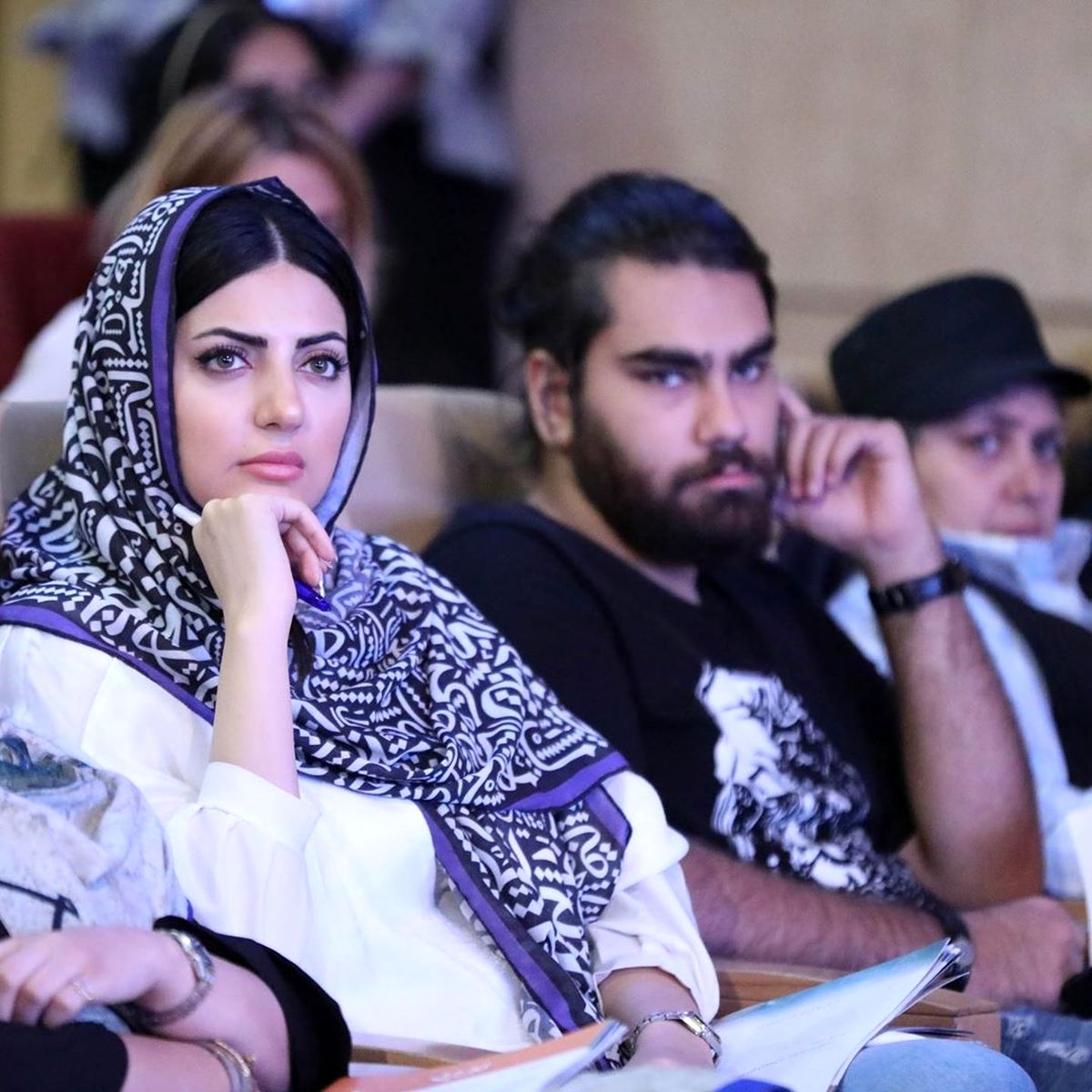 حضور بازیگر از یادها رفته در همایش انگیزشی+عکس