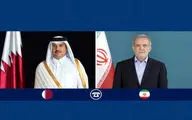 گفت‌وگوی تلفنی رئیس جمهور با امیر قطر 