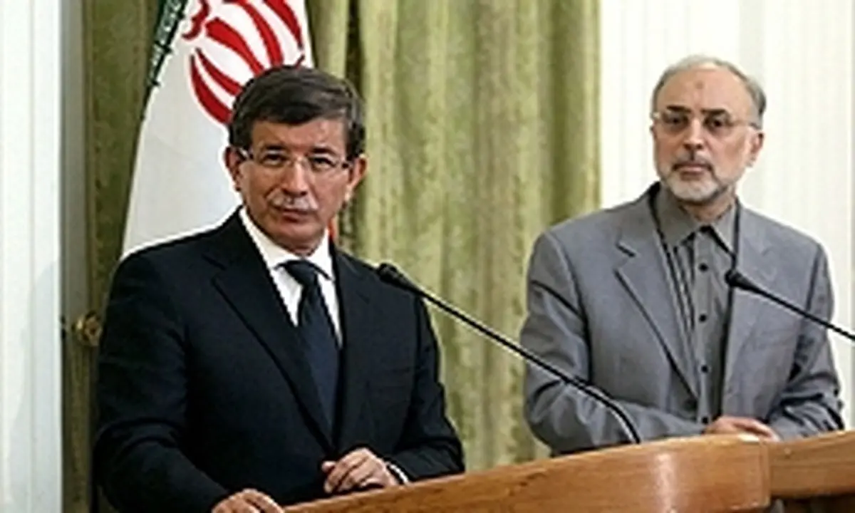 رایزنی‌های صالحی و داود اوغلو در تهران