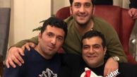 دورهمی آقای بازیگر با دوستانش + عکس