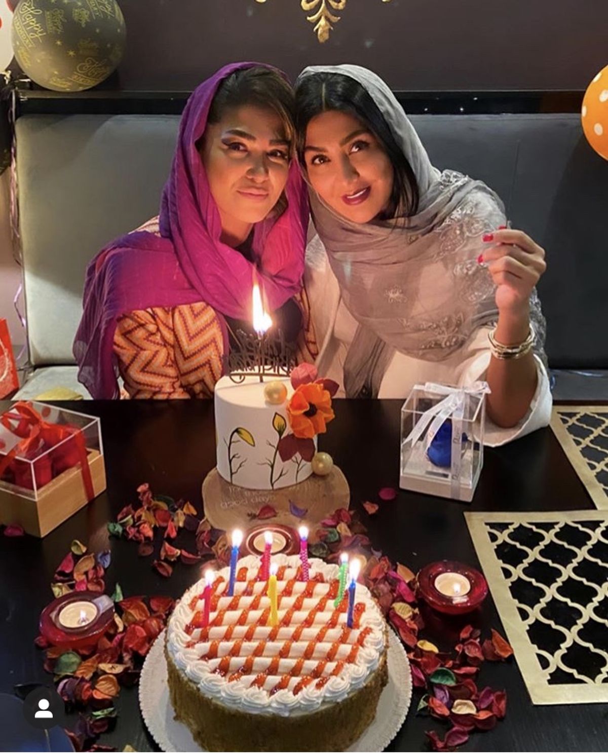 مریم معصومی وخواهرش + عکس
