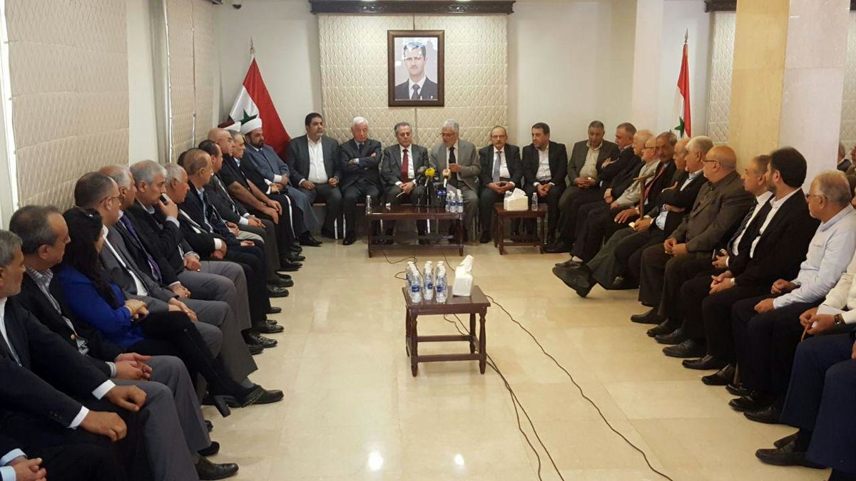 احزاب لبنان با ملت و دولت سوریه اعلام همبستگی کردند