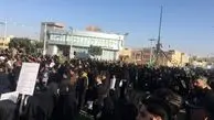 پیکر شهید حججی به گلزار شهدا نجف‌آباد رسید