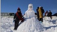 جشنواره آدم برفی در بجنورد + عکس