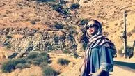شبنم قلی خانی در بیابان بی آب و علف+عکس