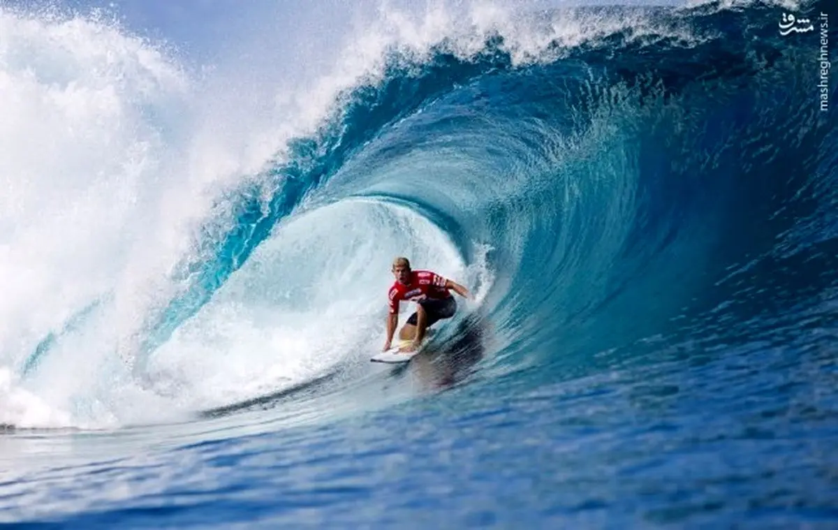 موج سواری در آب های آزاد/عکس