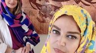 بهاره رهنما و دوستش در یک گالری + عکس