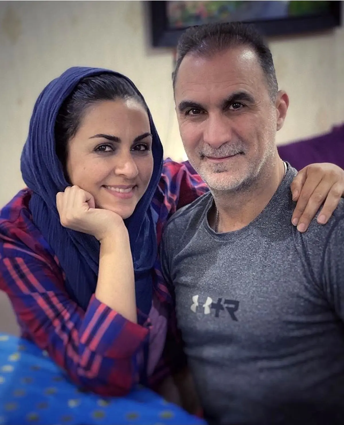 شیوا ابراهیمی و برادرش + عکس