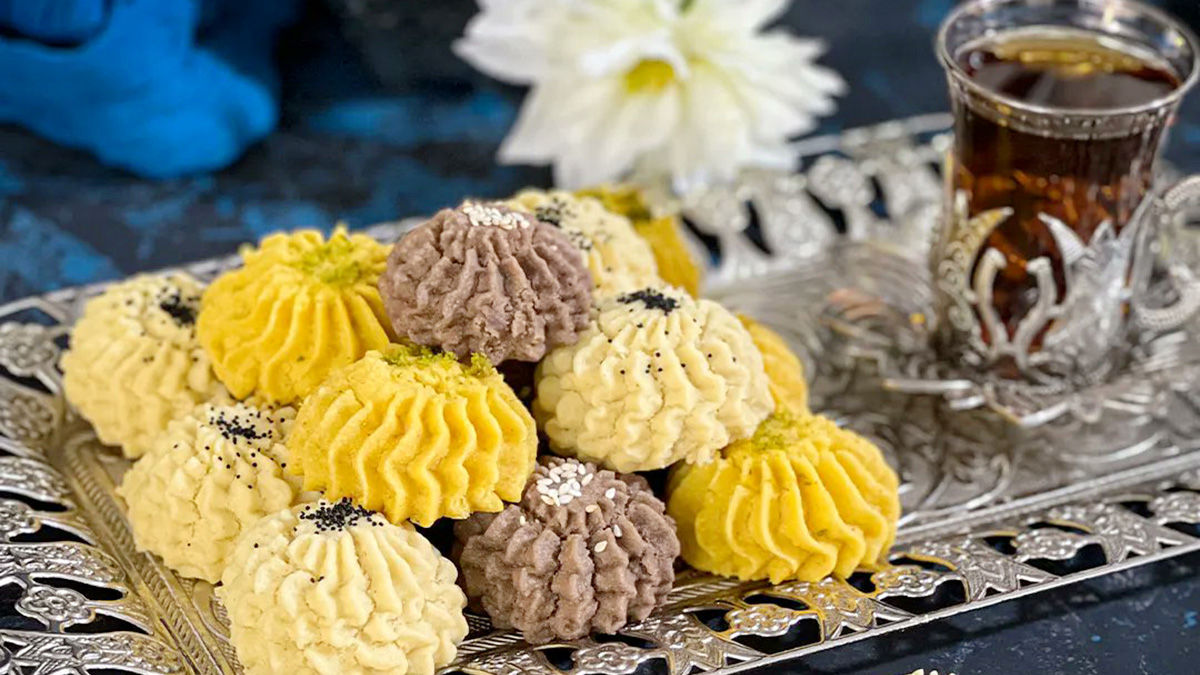طرز تهیه شیرینی بهشتی در خانه برای عید نوروز