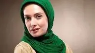 تیپ ساده و شیک لیلا زارع در اکران خانه پدری 