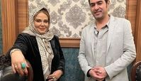 تیپ شهاب حسینی در کنار بهاره رهنما