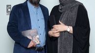 عکس بازیگر پایتخت و همسرش