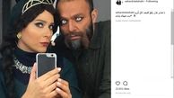 سحر دولتشاهی و صابر ابر در اتاق گریم «سی»/ عکس