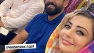 نفیسه روشن ‌در پشت صحنه کار جدیدش + عکس
