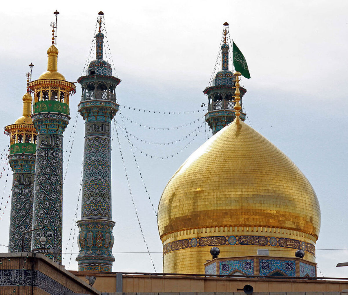 حرم حضرت فاطمه معصومه(س) در ایام شیوع ویروس کرونا