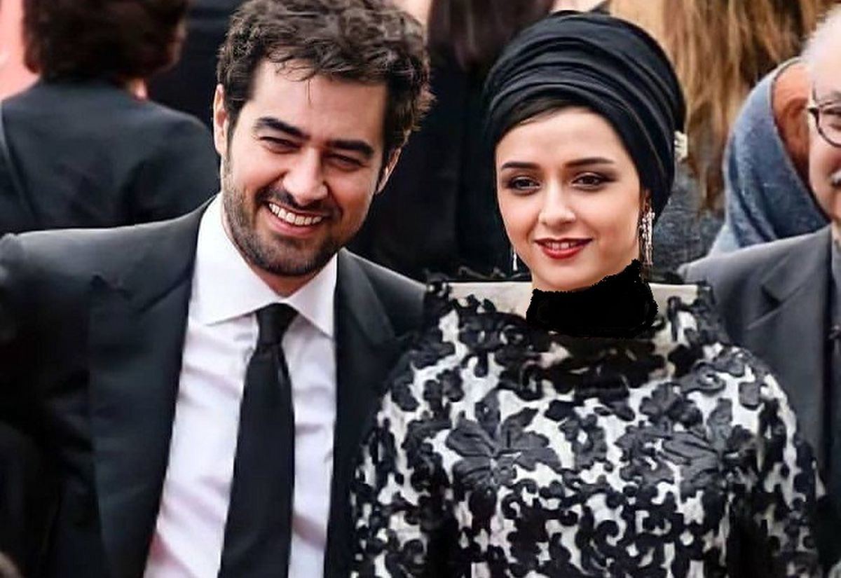 ژست شهاب حسینی در کنار ترانه علیدوستی
