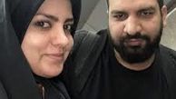 قربون صدقه خانم مجری برای همسرش/عکس