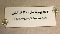 ارسال نظر نهایی شورای نگهبان درباره لایحه بودجه 1400 به مجلس