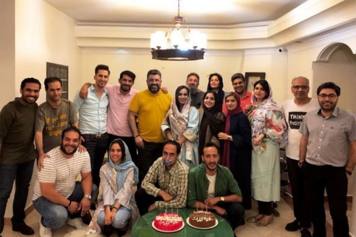 جشن سینماگر شدن رضا رشیدپور+عکس