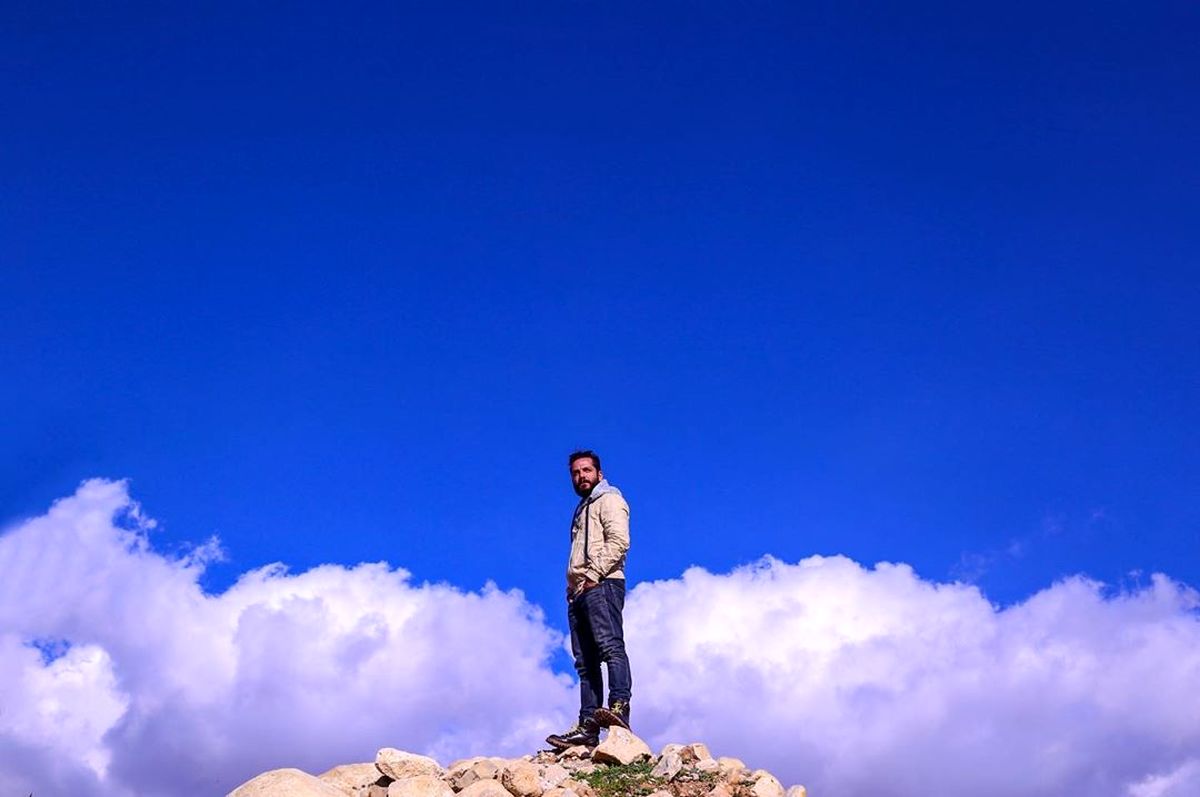 عباس غزالی در آسمان ها+عکس