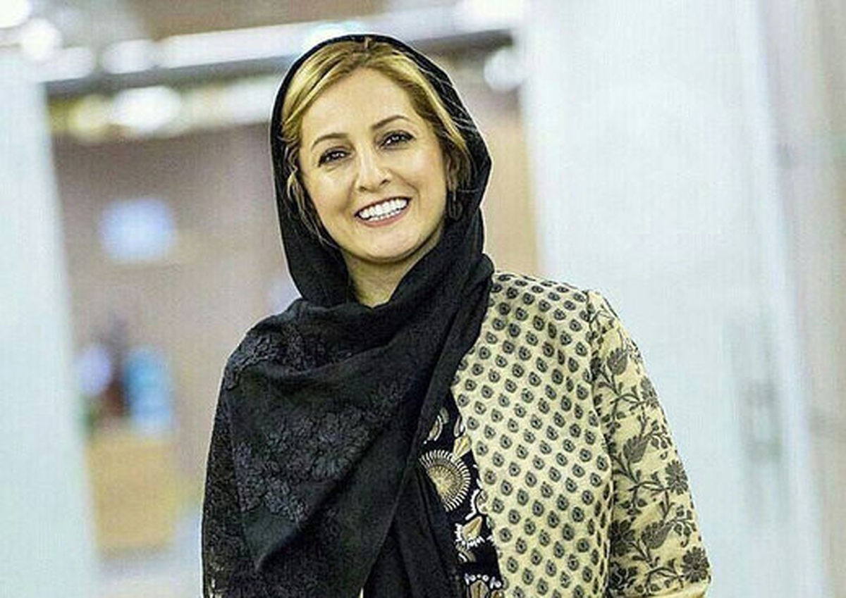 عکس زیرخاکی از شقایق دهقان پشت صحنه سریالی قدیمی