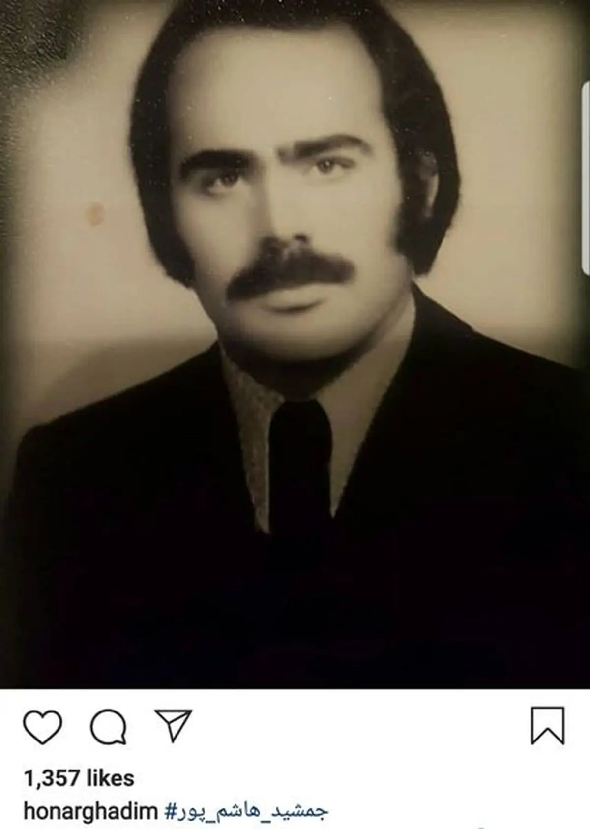چهره قبل انقلابی جمشید هاشم پور + عکس