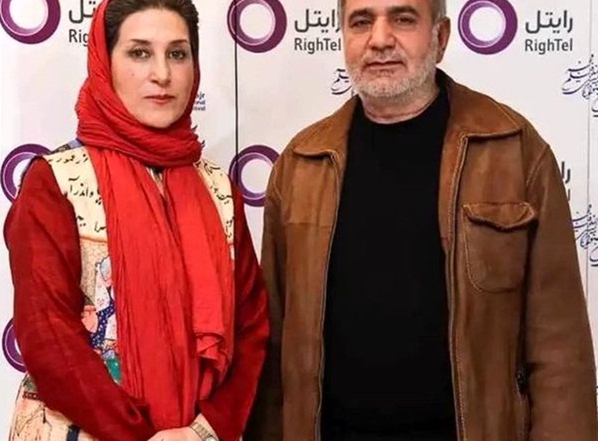 پرویز پرستویی در کنار همسر زیر تیغی اش + عکس