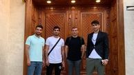 سفر دوستانه ماهینی و بیرانوند به بندر بوشهر+عکس