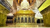 اتمام عملیات لاغرسازی ستون‌های اطراف ضریح مطهر امام حسین(ع) + تصاویر