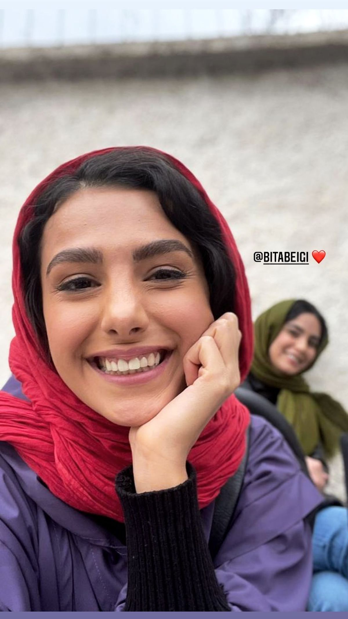 حال خوب جوانه دلشاد + عکس