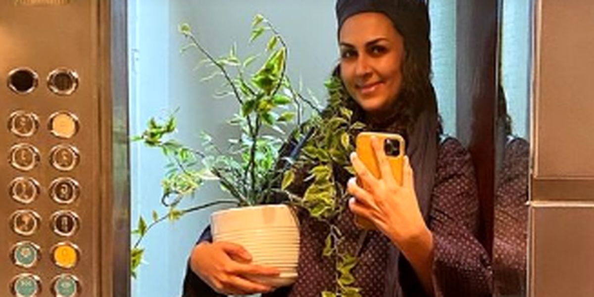 تیپ مردانه شیوا ابراهیمی با شلوار پاره + عکس