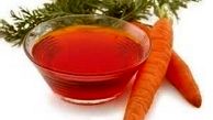 خواص شگفت انگیز آب هویج