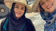 بازیگر هیولا در کنار نرگس آبیار + عکس