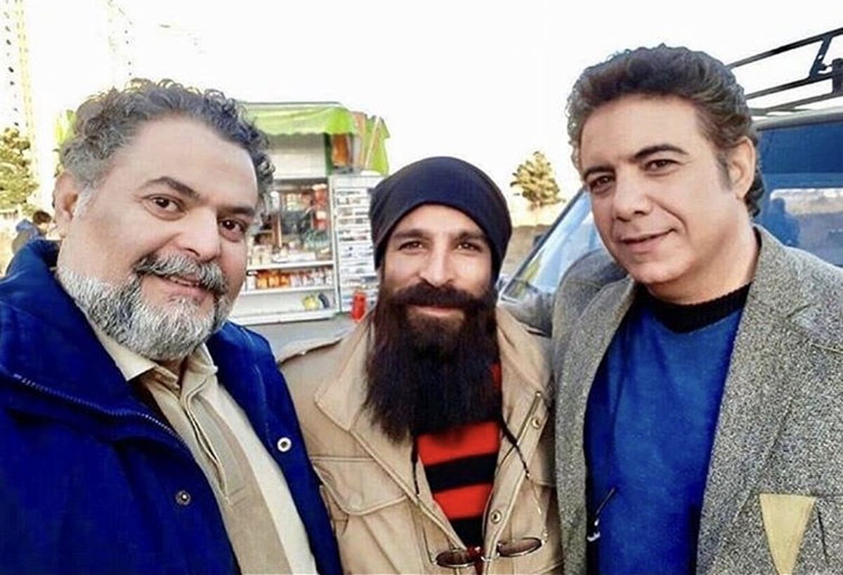 حسن شکوهی در کنار بازیگر معروف + عکس
