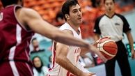 شکست تیم ملی بسکتبال ایران مقابل لبنان