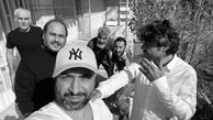 سلفی نوید محمدزاده با دوستان بازیگرش + عکس
