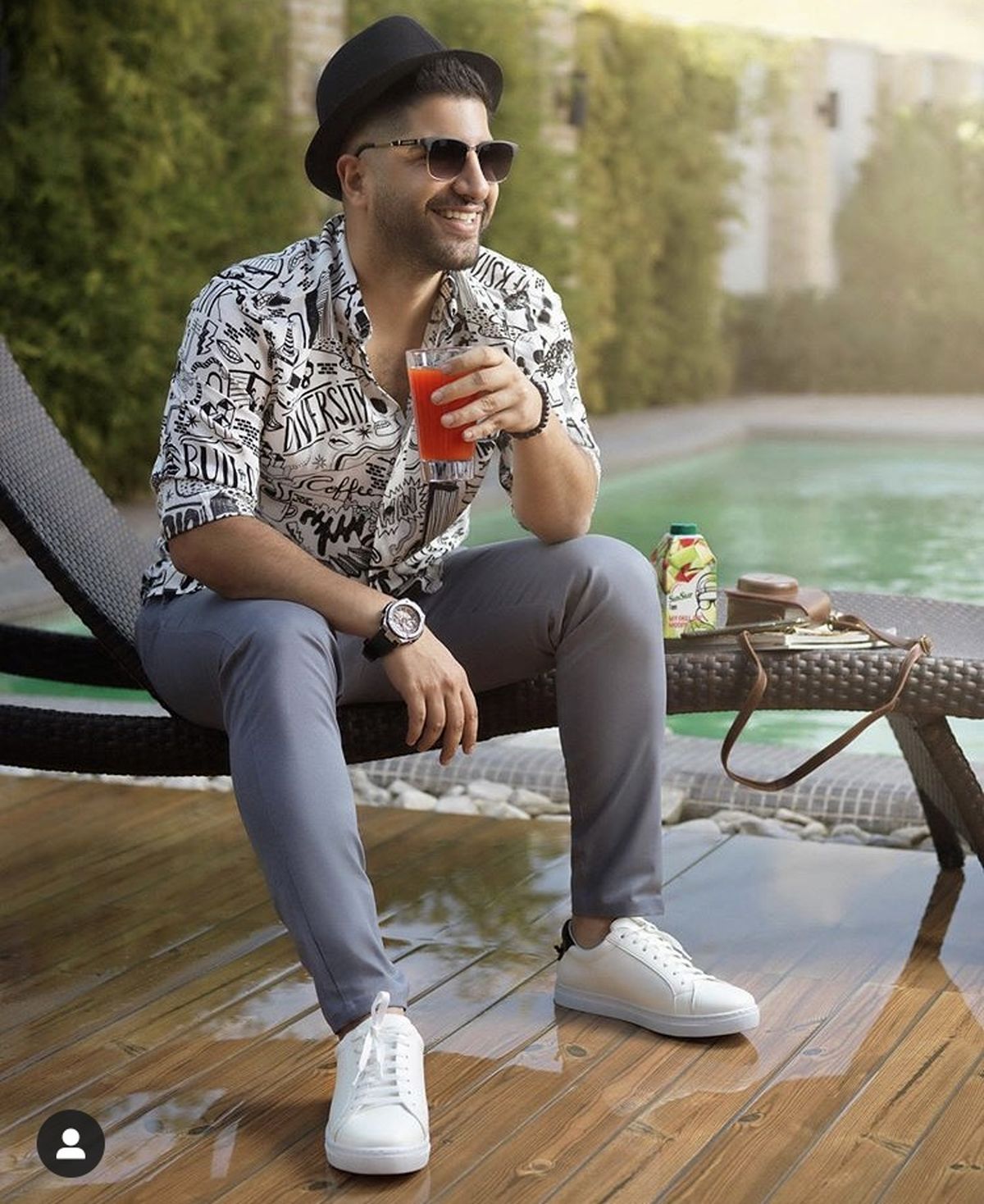 زاینار خسروی در ویلایش + عکس