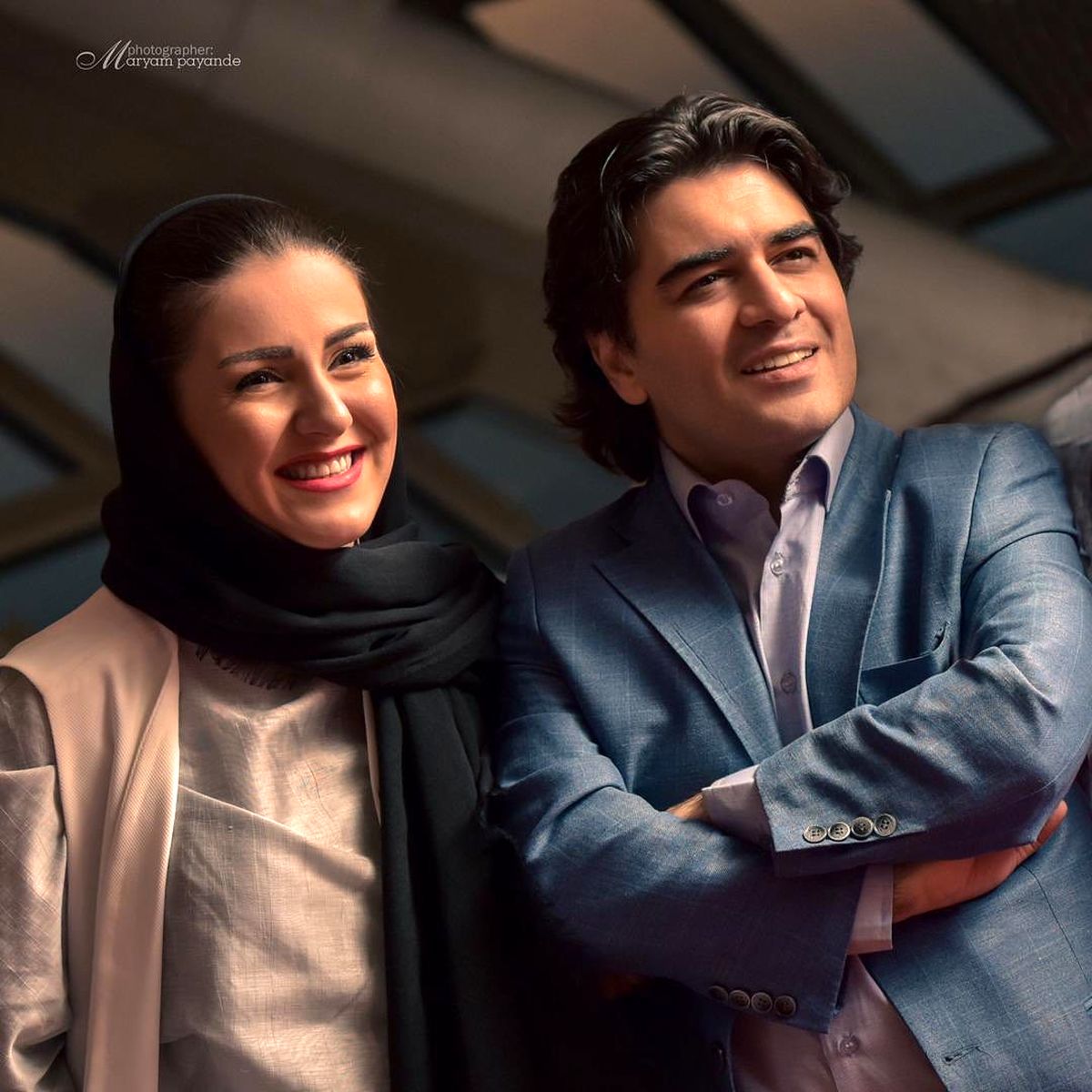 عکس هنری پیانیست درجه یک  با همسرش
