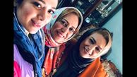شیرین بینا و دوستانش در سریال جدیدش + عکس