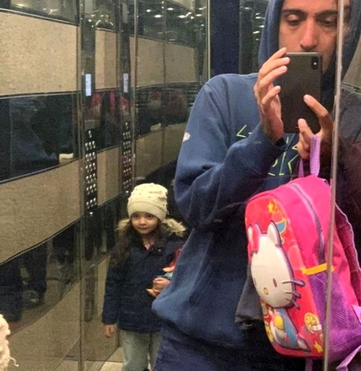 امیر مهدی ژوله و دختر خوشتیپش