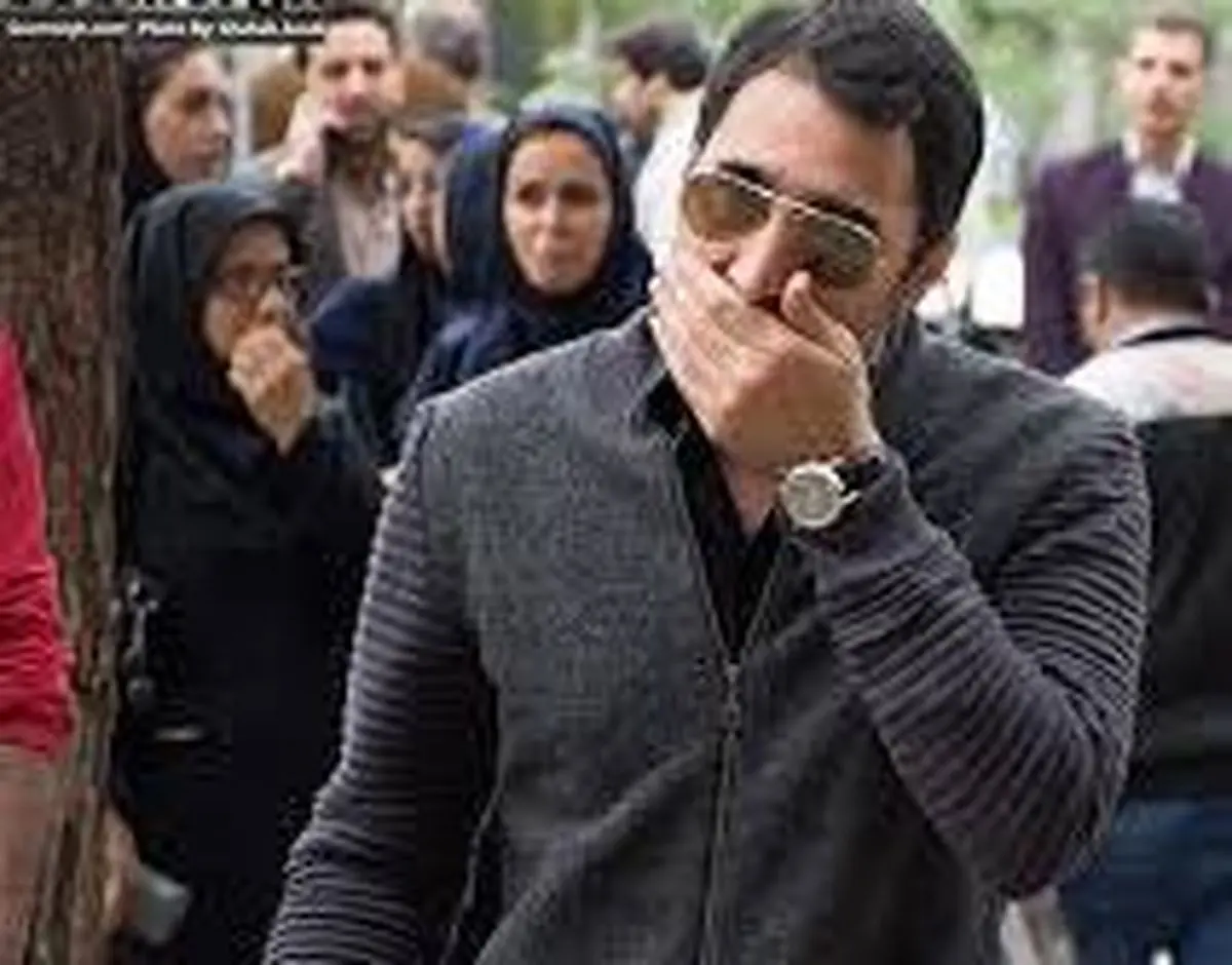 تسلیت هادی کاظمی به درگذشت خشایار الوند/عکس