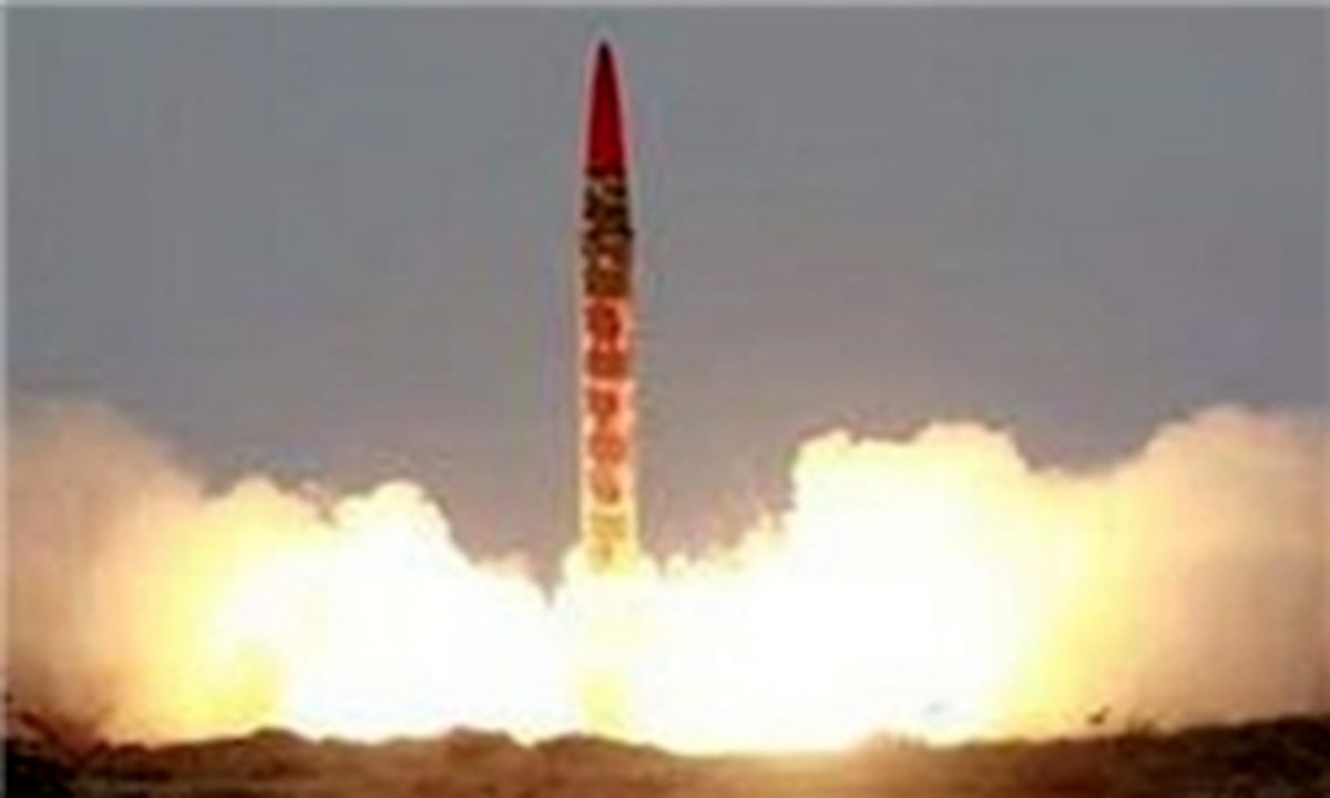 پاکستان موشک بالستیک آزمایش کرد
