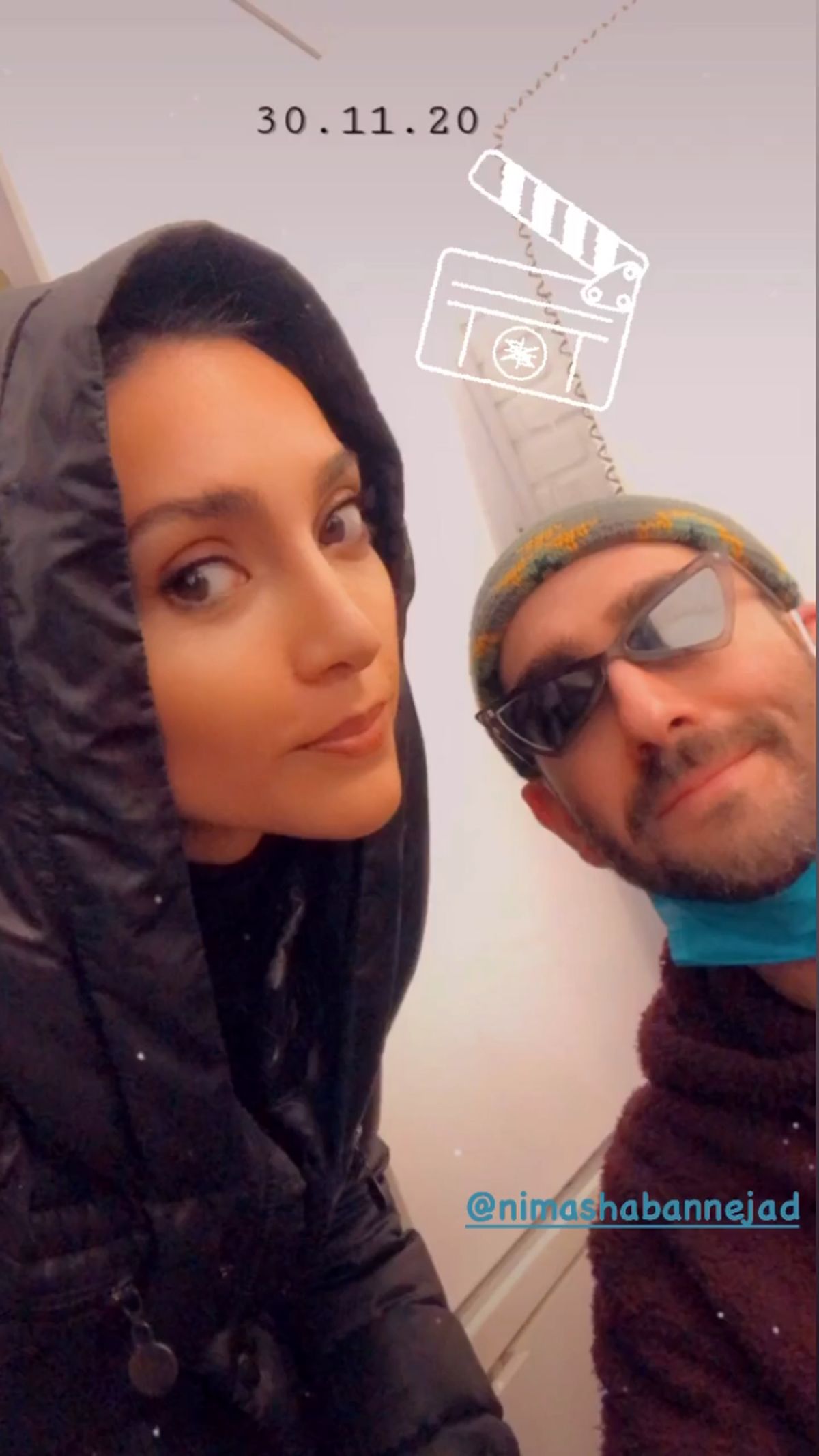 سلفی دو بازیگر ممنوعه پس از چند سال + عکس