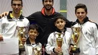 ۲ طلا و ۲ نقره حاصل کار اسکواش بازان جوان ایران در قطر